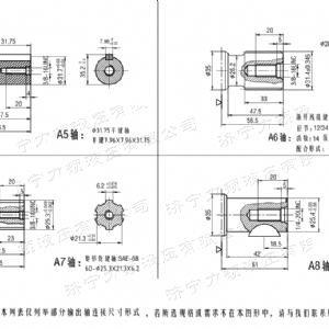 F2K后置法兰系列马达